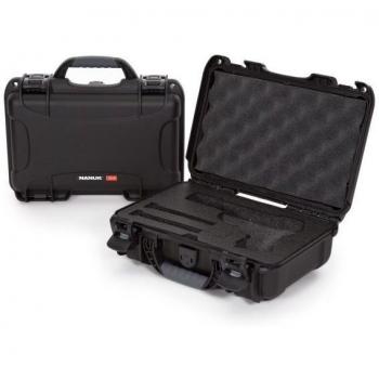 Classic Black Nanuk 909 Pistol Holder, 2× Single or 1× Double Mag