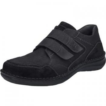 Josef Seibel Herren Komfort-Klettschuh New Anvers 85, schwarz, Weite K, Gr. 45