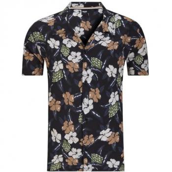 BOSS Camicia beach 50535793 nero regular fit