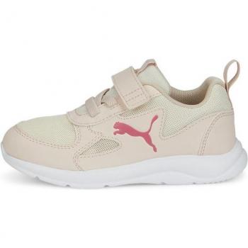 Scarpe Puma Run Racer Ac Ps beige per bambini taglia 35