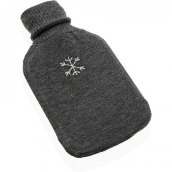 Versa | Bolsa de Agua Caliente Versa Gris Copos de nieve | Maquillajes | BB