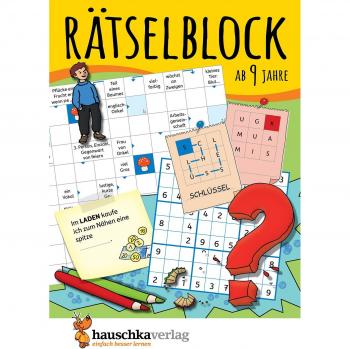 Rätselblock ab 9 Jahre, Band 1: Kunterbunter Rätselspaß: Labyrinthe, Fehler finden, Kreuzworträtsel, Sudokus, Logicals u.v.m.