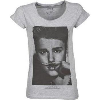 Eleven Paris BIEBER Women's Grey Crew Neck Shirt