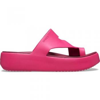 Getaway Platform Synthetic Dragon Fruit Sandals – Adult Size