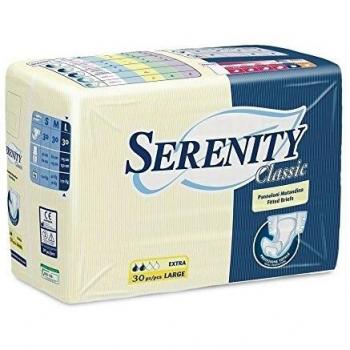 Serenity Classic Lot de 30 protections pour incontinence taille large