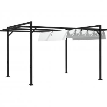 Toldo Retráctil para Terraza 3x4 m Outsunny