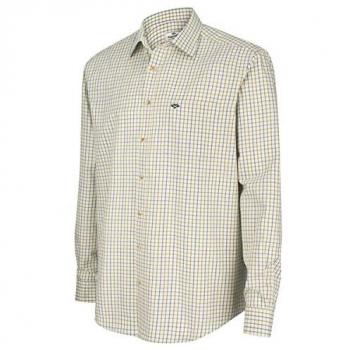 Navy/Olive Tattersall Shirt, Size S – Hoggs of Fife