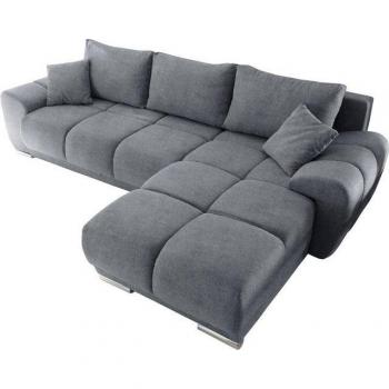 ED EXCITING DESIGN Schlafsofa Anton mit Zierkissen