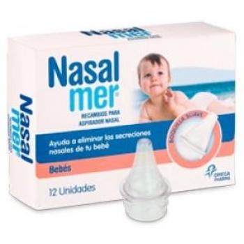 Nasalmer Recambios Boquilla Suave para Bebés (12 Unidades)