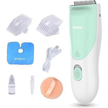 Tondeuse à cheveux rechargeable pour bébé, 8 pièces, soins capillaires
