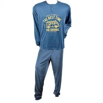 Ensemble de Nuit Homme Sweet Secret C2710 Vert Van Life