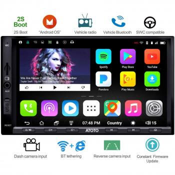 ATOTO A6Y2710SB Multifunktionales Android Auto Navigationsradiosystem