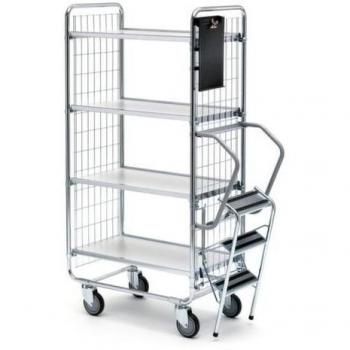 Helge Nyberg Leitwagen 100 Serie (4‑Stufen), Abmessungen 1020 mm × 460 mm × 1585 mm