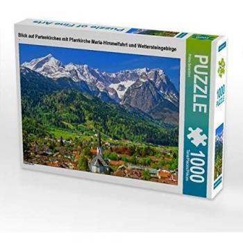 CALVENDO Puzzle Partenkirchen und Wettersteingebirge