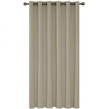 Deconovo Rideaux pour Salon et Chambre, 203x214 CM, Beige