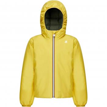 K-Way giubbino P.Jack Eco Stretch Thermo giallo/verde bambino