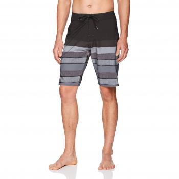 Volcom Lido Liney Mod 21 Short de Bain Homme, Noir, Taille S (30)