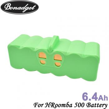 Bonadget 6.4Ah 14.4V Li-ion Battery for Roomba 500, 600, 700, 800 Series