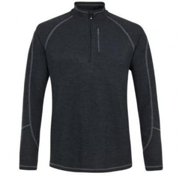 Prtlouisiana Camiseta Long Sleeve Half-Zip Negra