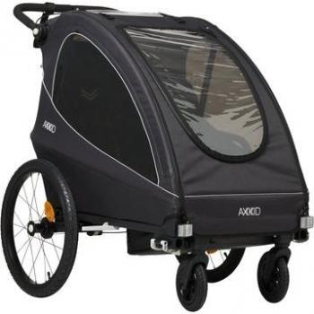 AXKID Fietskar Grand Tour voor Kinderen Zwart
