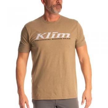 Maglietta a Maniche Corte Klim K Corp Coyote Brown Heather S