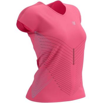 Compressport Damen Laufshirt Rosa