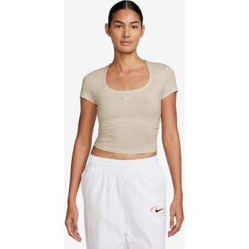 Nike Damen T-Shirt Sportswear Chill Knit mit quadratischem Ausschnitt