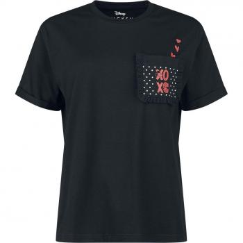 Mickey Mouse Disney XOXO Women’s T-Shirt – Black, S to XXL, EMP Exclusive Merchandise