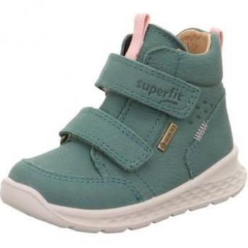 Superfit Breeze Junior‑Halbschuhe Grün & Rosa (Mittel)