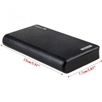 Batterie de secours 6x18650, double port USB