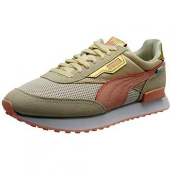 PUMA Future Rider Damen Sneaker Chrome WN S – Eierlikör Aprikose Rosa Schimmer Sand, 38 EU