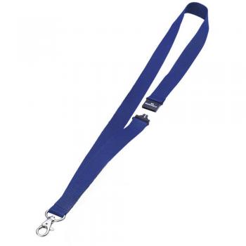 Durable Textilband mit Sicherheitsverschluss, 1 Stück, blau