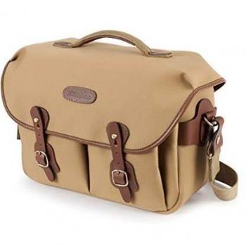 Billingham Hadley One Camera Bag in Khaki Canvas/Tan Leather