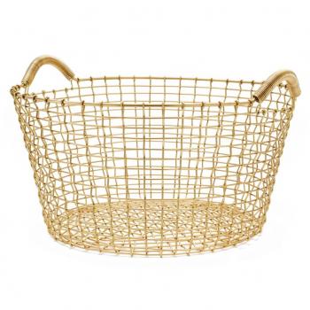 Corbeille Classic 35 en Laiton – Korbo