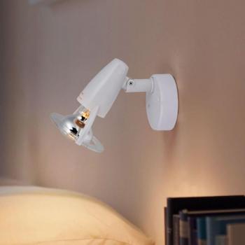 Luce a muro elegante per la zona giorno con E14