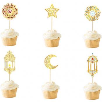 Eid Mubarak Cupcake Decoration Set