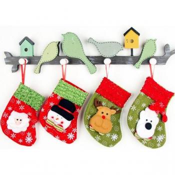 Santa Snowman Christmas Ornaments