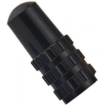 Alloy Presta Valve Cover – Black Edition
