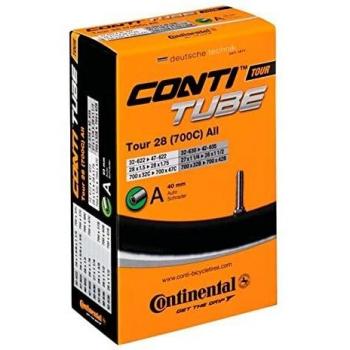 Continental Standard MTB Tubes – 28 x 1.25/1.75, Noir, 50 Pieces, Unisex