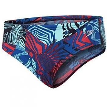 Speedo ALLOVER 6.5 BRF JM BLK/GREEN Schwarz/Spearmint/Arabian Nacht