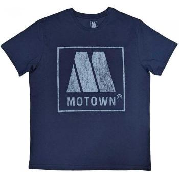 Vêtement Motown Records tee vintage XL bleu denim, unisexe