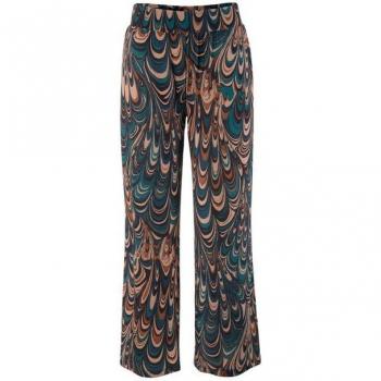 Damen Weitbeinschlupfhose ANISTON SELECTED – Größe 48 N-Gr – Blau