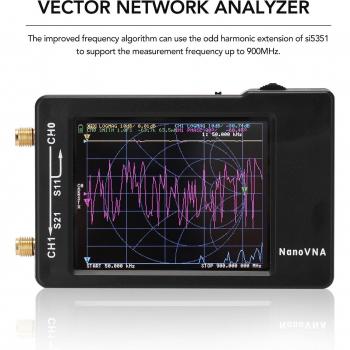 Digital Portable Antenna Analyzer 50KHz-900MHz