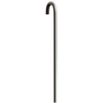 Pack 5 tiges métalliques blanches en U 2 mm pour Cimaise – Accessoire Cimaise Artiteq – 200 cm