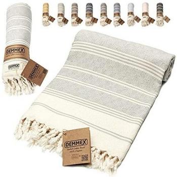 DEMMEX Serviette en coton turc bio XL