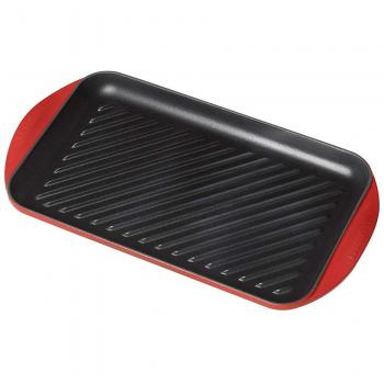 Gril en fonte émaillée Cerise 47x25 cm Le Creuset Extra Large