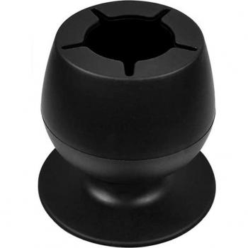 Silicone Suction Cup Paper Waste Collector – Hand‑Bonded Craft Tool (Black)