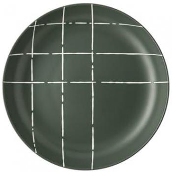 Thomas Porzellan Speiseteller FUN Karo dark 23 cm
