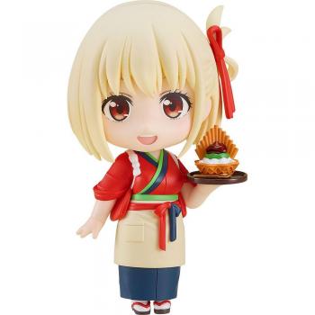 Figurine Chisato Nishikigi Nendoroid : Uniforme du café Lycoreco (Lycoris Recoil)