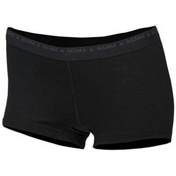 Aclima Damen LightWool Hipster Unterwäsche Jet Black, Extra Large